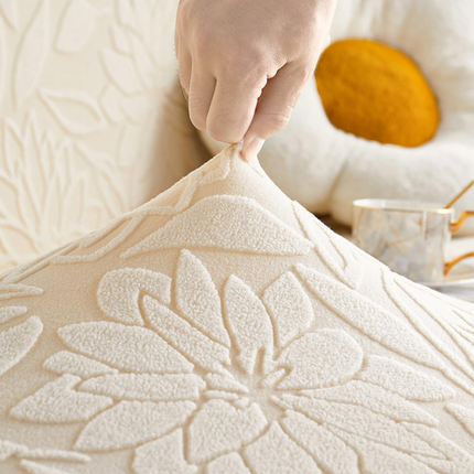 Funda para Sofá Floral en Poliéster y Elastano